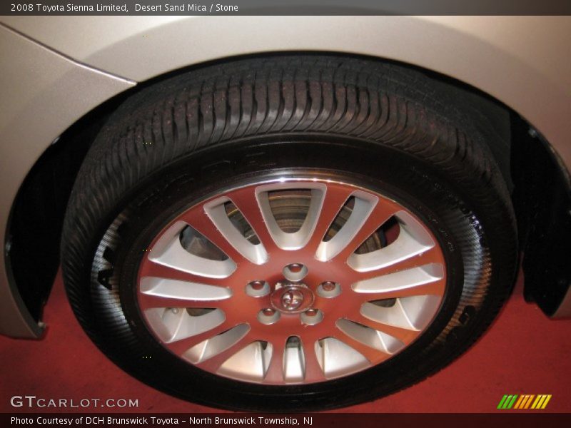 Desert Sand Mica / Stone 2008 Toyota Sienna Limited