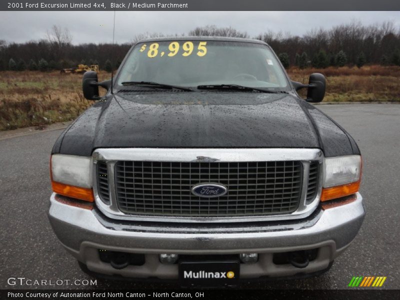 Black / Medium Parchment 2001 Ford Excursion Limited 4x4