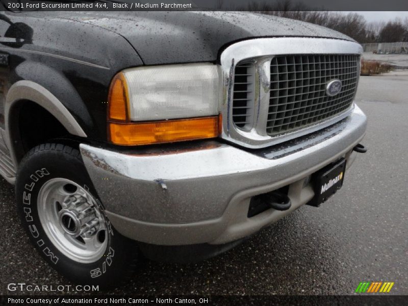Black / Medium Parchment 2001 Ford Excursion Limited 4x4