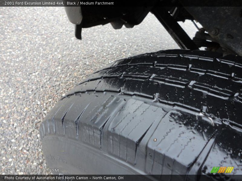 Black / Medium Parchment 2001 Ford Excursion Limited 4x4