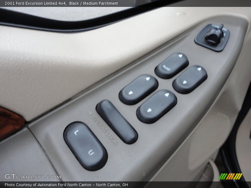Black / Medium Parchment 2001 Ford Excursion Limited 4x4