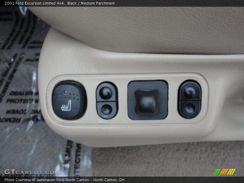 Black / Medium Parchment 2001 Ford Excursion Limited 4x4