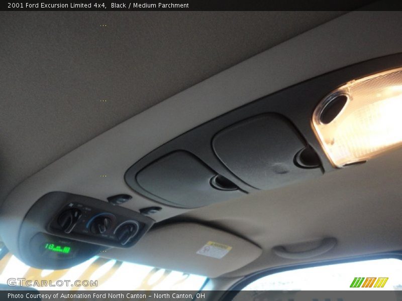 Black / Medium Parchment 2001 Ford Excursion Limited 4x4