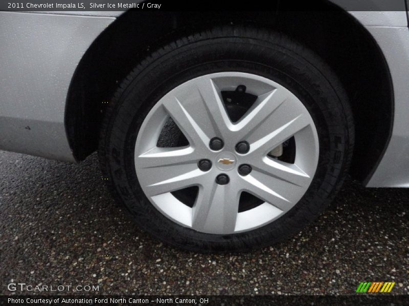 Silver Ice Metallic / Gray 2011 Chevrolet Impala LS