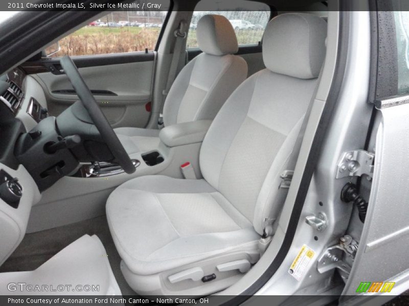 Silver Ice Metallic / Gray 2011 Chevrolet Impala LS
