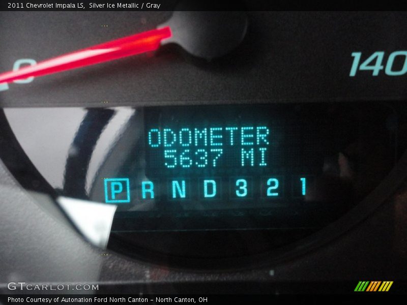 Silver Ice Metallic / Gray 2011 Chevrolet Impala LS