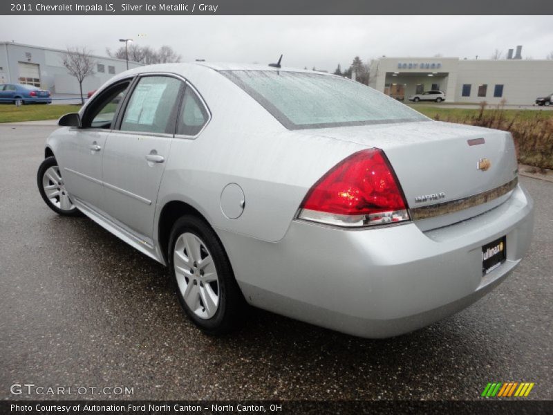 Silver Ice Metallic / Gray 2011 Chevrolet Impala LS