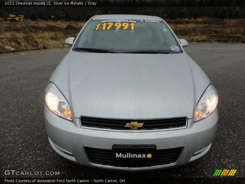 Silver Ice Metallic / Gray 2011 Chevrolet Impala LS