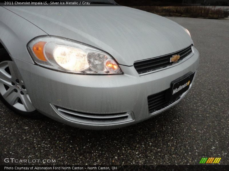Silver Ice Metallic / Gray 2011 Chevrolet Impala LS