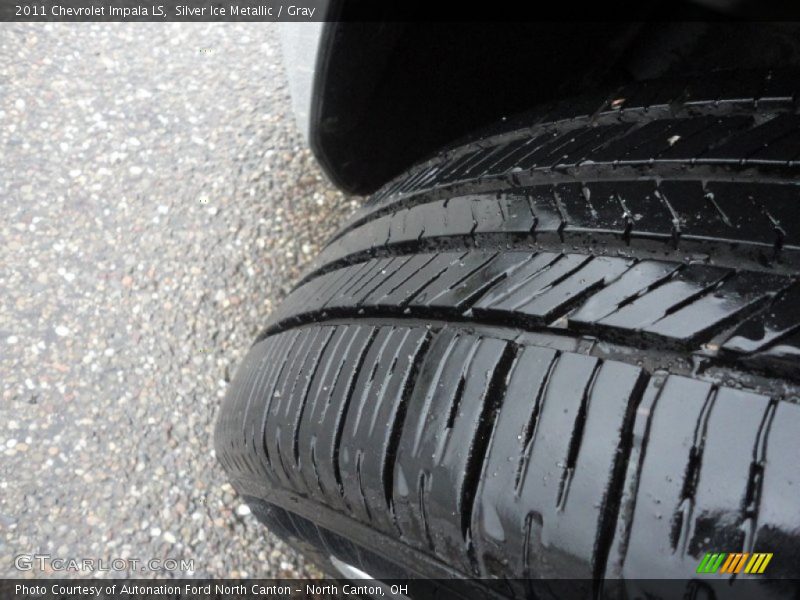 Silver Ice Metallic / Gray 2011 Chevrolet Impala LS