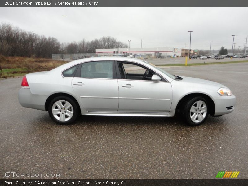 Silver Ice Metallic / Gray 2011 Chevrolet Impala LS
