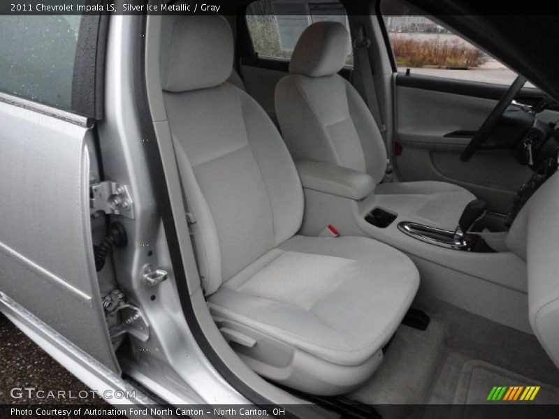 Silver Ice Metallic / Gray 2011 Chevrolet Impala LS