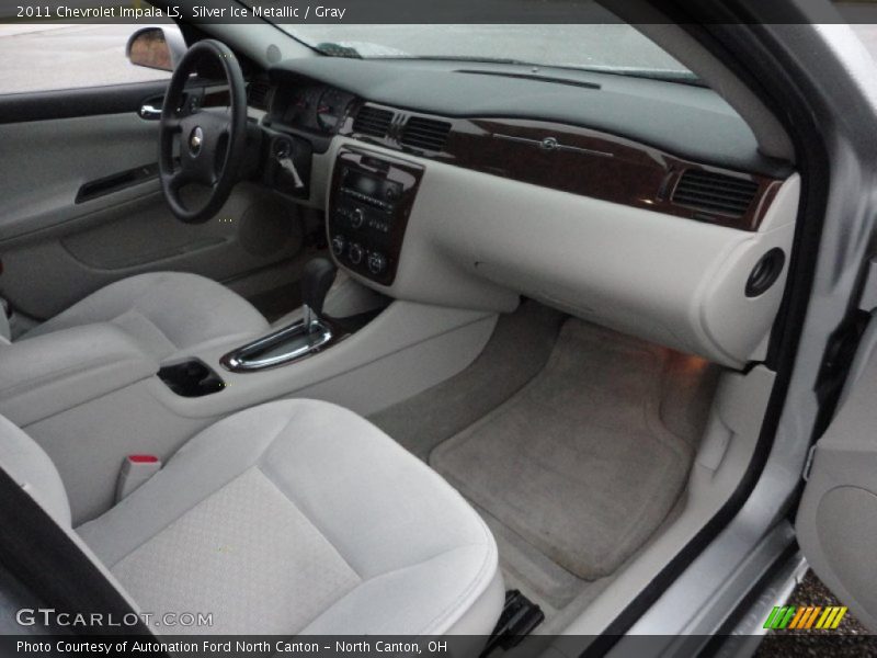Silver Ice Metallic / Gray 2011 Chevrolet Impala LS