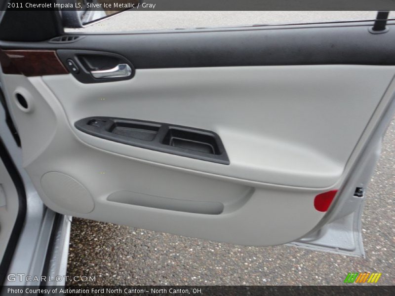 Silver Ice Metallic / Gray 2011 Chevrolet Impala LS