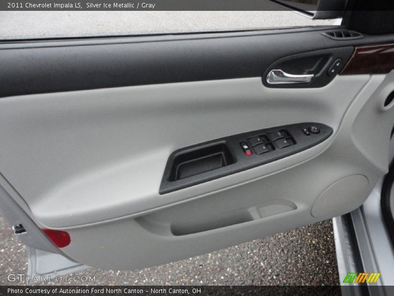 Silver Ice Metallic / Gray 2011 Chevrolet Impala LS
