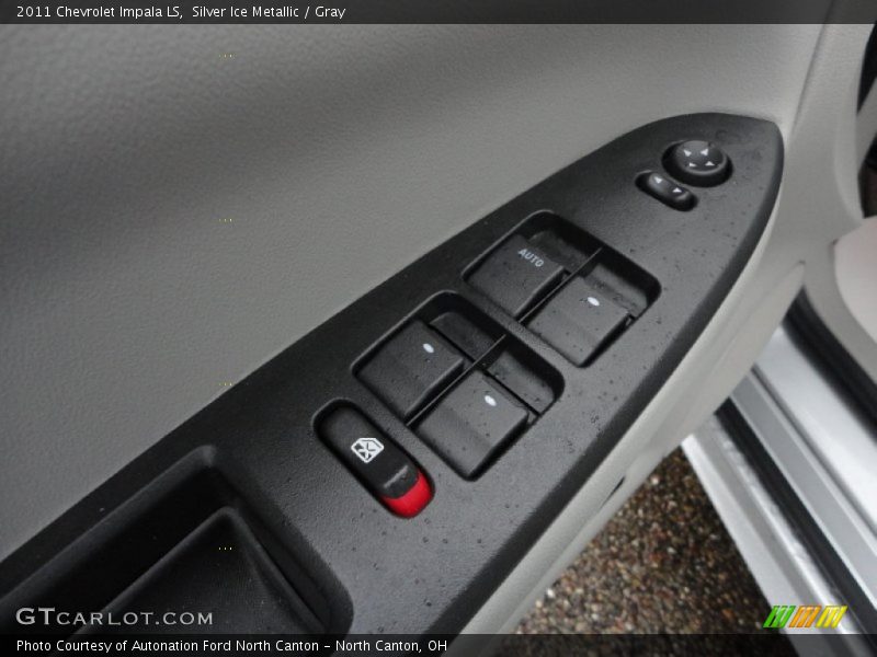 Silver Ice Metallic / Gray 2011 Chevrolet Impala LS