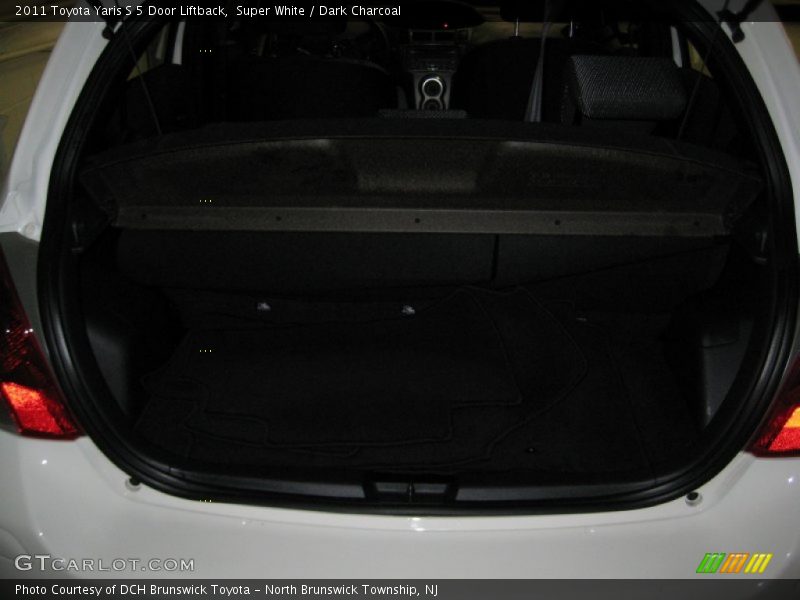 Super White / Dark Charcoal 2011 Toyota Yaris S 5 Door Liftback