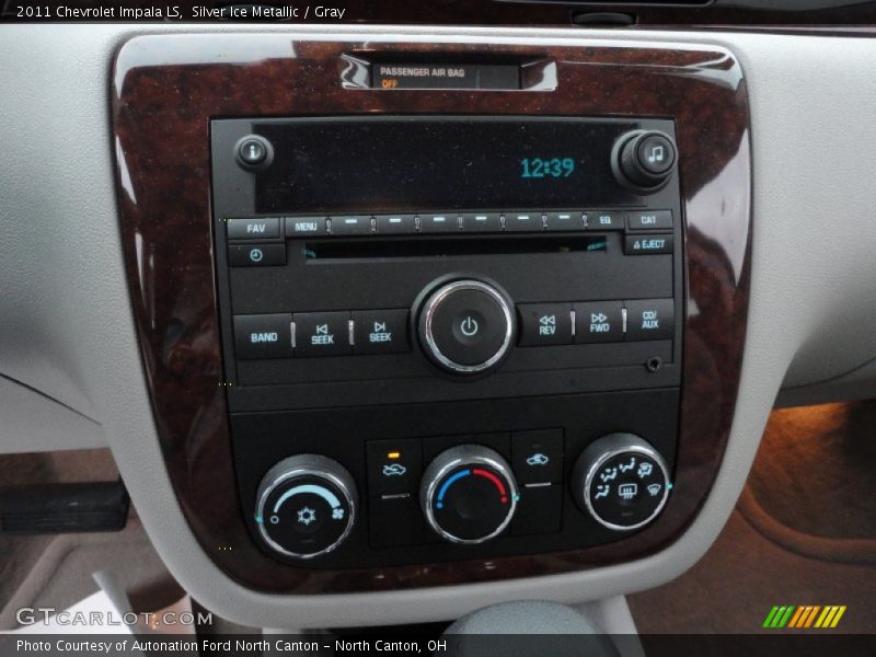 Silver Ice Metallic / Gray 2011 Chevrolet Impala LS