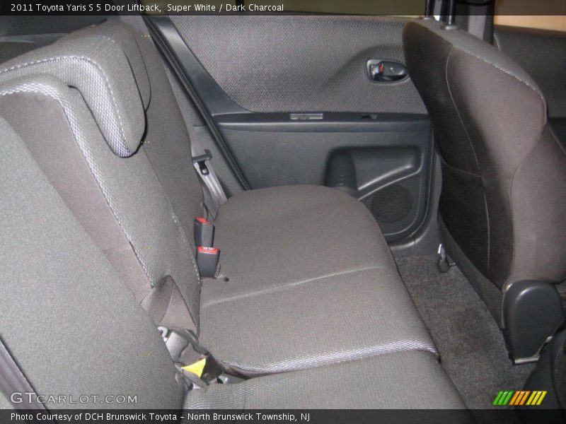 Super White / Dark Charcoal 2011 Toyota Yaris S 5 Door Liftback
