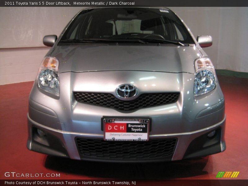 Meteorite Metallic / Dark Charcoal 2011 Toyota Yaris S 5 Door Liftback