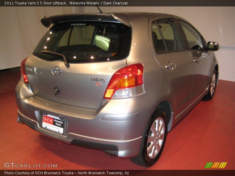Meteorite Metallic / Dark Charcoal 2011 Toyota Yaris S 5 Door Liftback