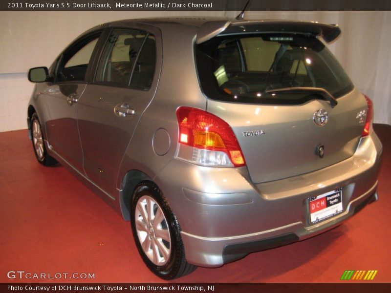 Meteorite Metallic / Dark Charcoal 2011 Toyota Yaris S 5 Door Liftback