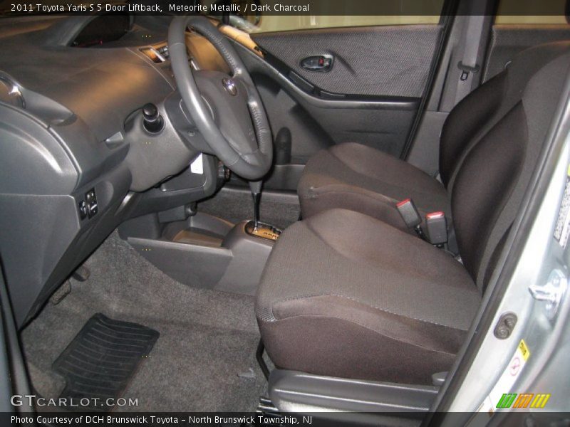 Meteorite Metallic / Dark Charcoal 2011 Toyota Yaris S 5 Door Liftback