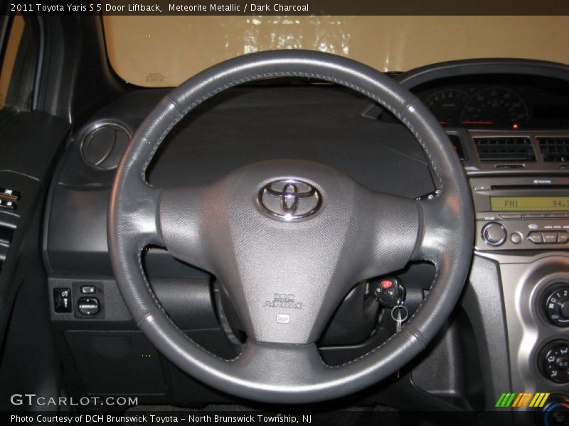 Meteorite Metallic / Dark Charcoal 2011 Toyota Yaris S 5 Door Liftback