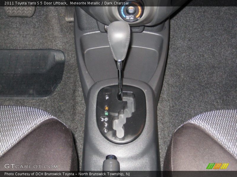 Meteorite Metallic / Dark Charcoal 2011 Toyota Yaris S 5 Door Liftback