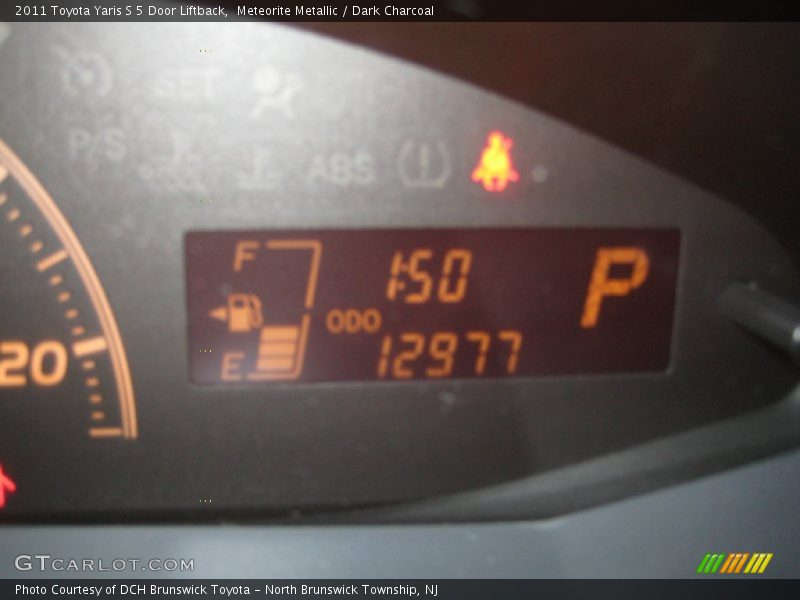 Meteorite Metallic / Dark Charcoal 2011 Toyota Yaris S 5 Door Liftback