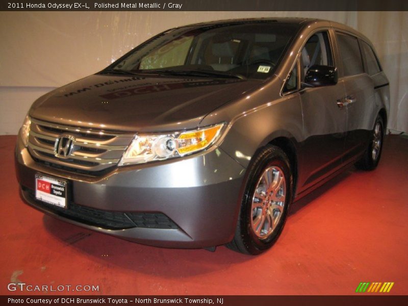 Polished Metal Metallic / Gray 2011 Honda Odyssey EX-L