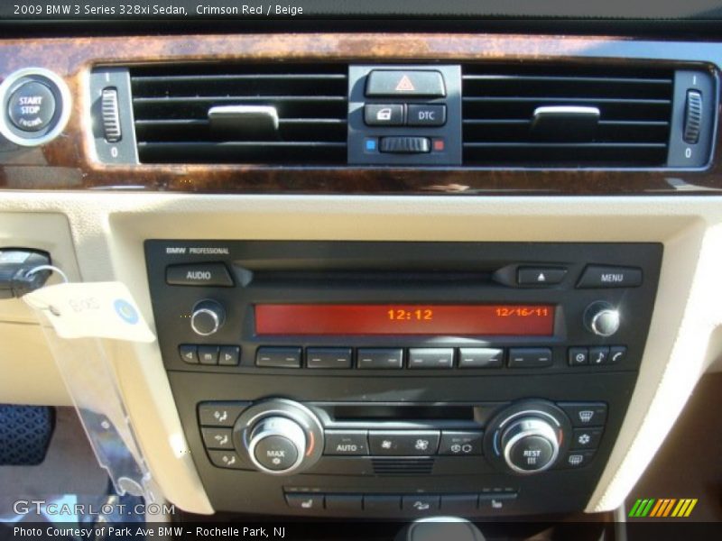 Crimson Red / Beige 2009 BMW 3 Series 328xi Sedan