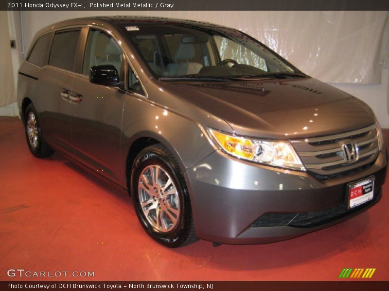 Polished Metal Metallic / Gray 2011 Honda Odyssey EX-L