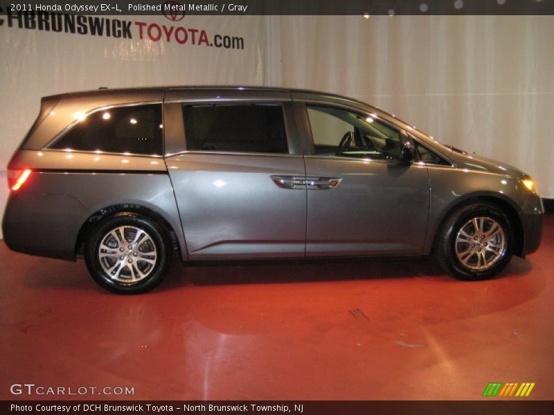 Polished Metal Metallic / Gray 2011 Honda Odyssey EX-L