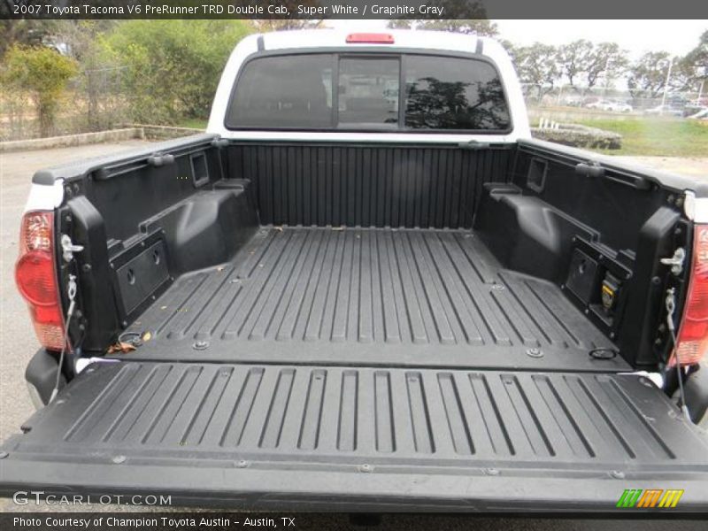 Super White / Graphite Gray 2007 Toyota Tacoma V6 PreRunner TRD Double Cab