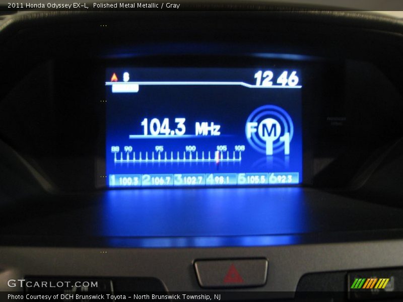 Polished Metal Metallic / Gray 2011 Honda Odyssey EX-L