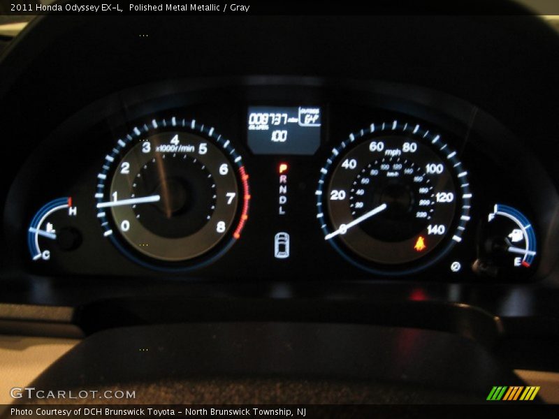 Polished Metal Metallic / Gray 2011 Honda Odyssey EX-L