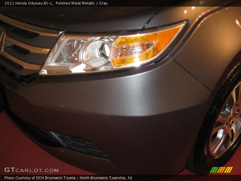 Polished Metal Metallic / Gray 2011 Honda Odyssey EX-L