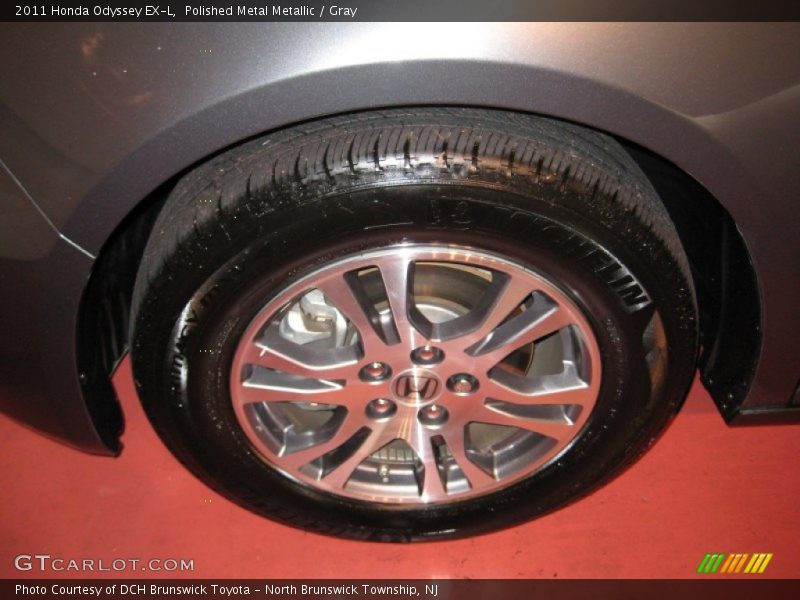 Polished Metal Metallic / Gray 2011 Honda Odyssey EX-L