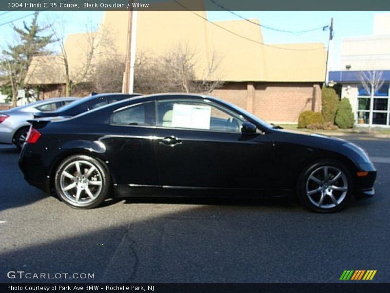 Black Obsidian / Willow 2004 Infiniti G 35 Coupe