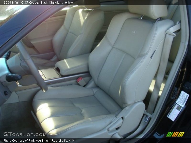 Black Obsidian / Willow 2004 Infiniti G 35 Coupe