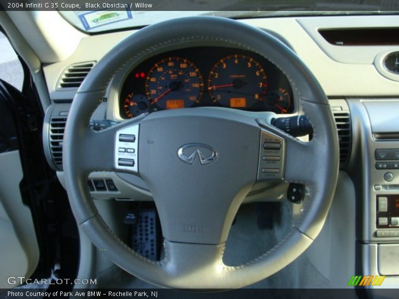 Black Obsidian / Willow 2004 Infiniti G 35 Coupe
