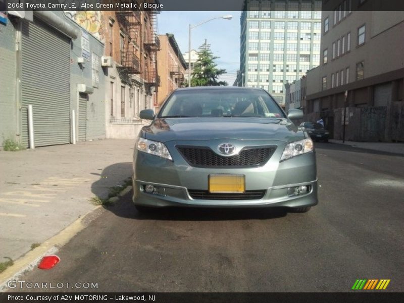 Aloe Green Metallic / Bisque 2008 Toyota Camry LE