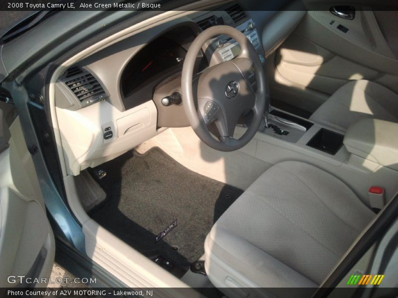 Aloe Green Metallic / Bisque 2008 Toyota Camry LE