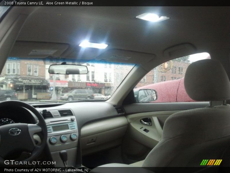 Aloe Green Metallic / Bisque 2008 Toyota Camry LE
