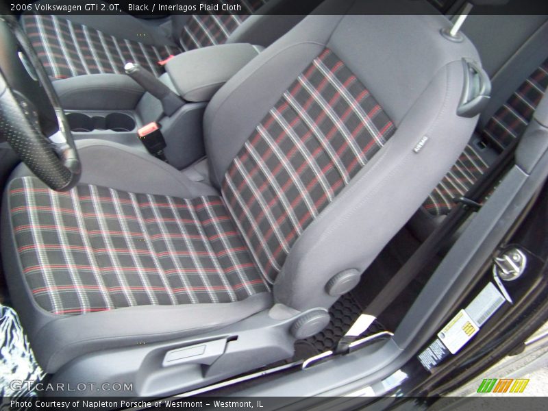 Black / Interlagos Plaid Cloth 2006 Volkswagen GTI 2.0T