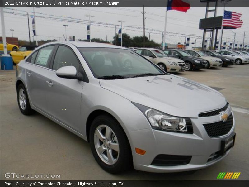 Silver Ice Metallic / Medium Titanium 2012 Chevrolet Cruze LT
