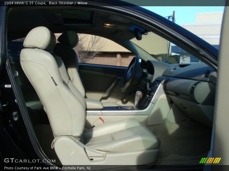 Black Obsidian / Willow 2004 Infiniti G 35 Coupe
