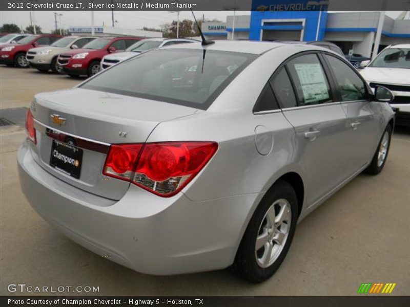 Silver Ice Metallic / Medium Titanium 2012 Chevrolet Cruze LT
