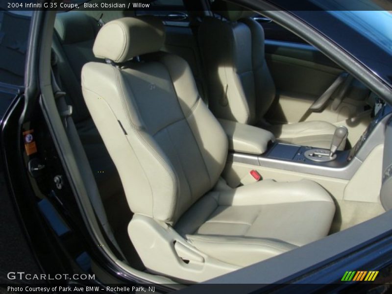 Black Obsidian / Willow 2004 Infiniti G 35 Coupe